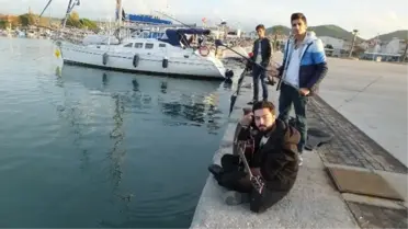Burhaniye'de Sazlı Sözlü Balık Avı