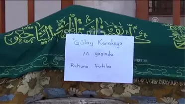Amasya'daki Ev Yangını - Gülay ve Sudenaz Kardeşler Defnedildi