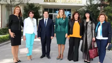 Azerbaycan Milletvekili Ganira Pashayeva'dan Başkan Yazgı'ya Ziyaret
