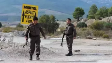 Dha Yurt - Antalya'da Jandarmaya Açılan Ateşte 1 Uzman Çavuş Şehit Oldu (3)
