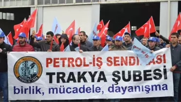 Tpao İşçilerinden İş Bırakma Eylemi