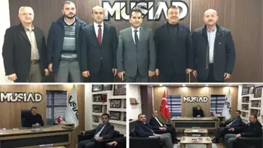 Emniyet Müdürü Deniz Müsiad'ı Ziyaret Etti