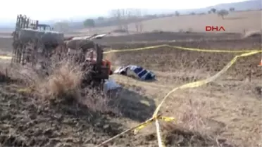 Tekirdağ Devrilen Traktörün Yanında Ölü Bulundu