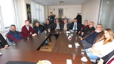 Başkan Köşker İnşaatçılar Odası'na Konuk Oldu