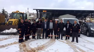 Pamukkale Belediyesi Karla Mücadeleye Hazır