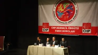 CHP Adana İl Emek Bürosu Kuruldu