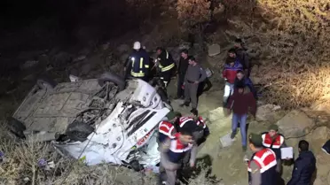 İşçileri Taşıyan Minibüs Devrildi: 1 Ölü, 14 Yaralı