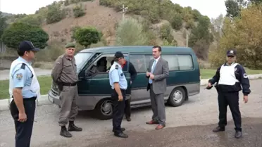 Kızılcahamam Kaymakamı Yıldız'dan Kontrol Noktalarına Ziyaret