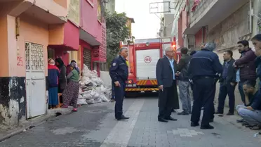 Yanan Evden Koltuk Değneği ile Çıkamadı, Öldü