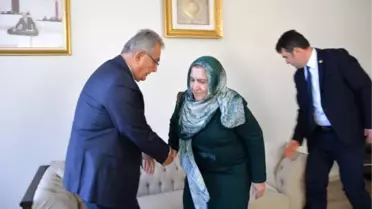 Deniz Baykal, Ahmet Türk'ün Eşini Evinde Ziyaret Etti