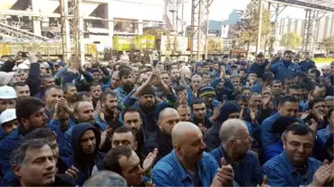 Erdemir'de Toplu İş Sözleşmesi Eylemi