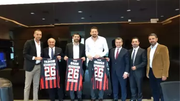 Nesine.com Eskişehir Basket Yönetiminden Tbf'ye Ziyaret