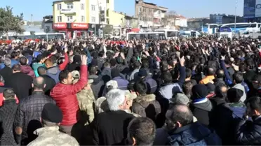 Şehit Er Karaca'yı, Erzurum'da 25 Bin Kişi Uğurladı