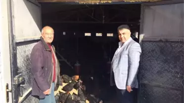 Belediye Başkanı Fatih Çalışkan, Organik Tavuk Çiftliğini İnceledi