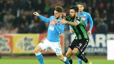 Beşiktaş'ın Rakibi Napoli, Sassuolo ile 1-1 Berabere Kaldı
