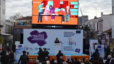 Şiddetle Mücadele Tır'ı Rotayı Tamamlandı