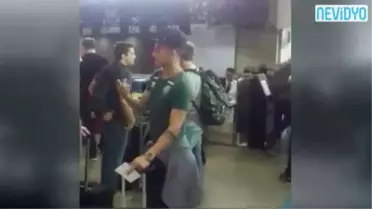 Futbolcuların Yola Çıkmadan Önce Paylaştığı Video