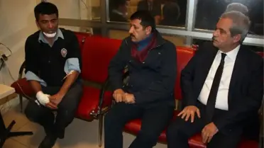 Belediye Başkanı Demirkol Yaralı Polisleri Ziyaret Etti