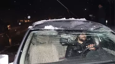 Muş'ta Elektrik Direkleri Devrildi