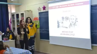 Öğrencilere 112 Anlatıldı