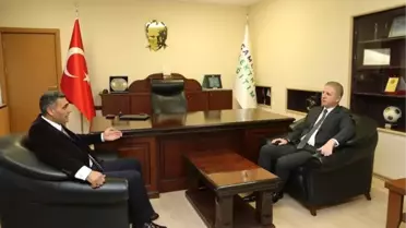 Vali Gül, Çedaş Genel Müdürü Akboğa'yı Ziyaret Etti