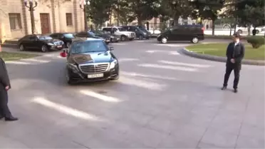 Dışişleri Bakanı Çavuşoğlu Azerbaycan'da Temaslarına Başladı