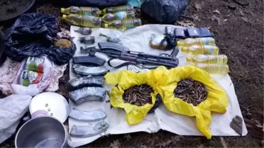 Kemalpaşa'da 8 PKK Deposu Bulundu