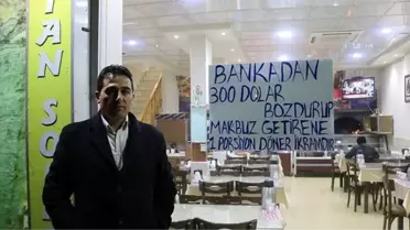Erzurum Esnafı Türk Lirasına Sahip Çıktı