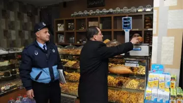 Çorum'da Zabıta Ekipleri Ekmek Fırınlarını Denetledi