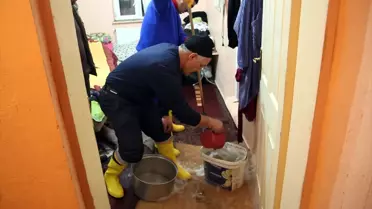 Evini Su Basan Görme Engelli Kadın Otele Yerleştirildi
