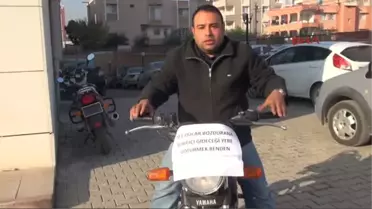 Hatay 20 Dolar Bozdurana Motosikletle Ulaşım
