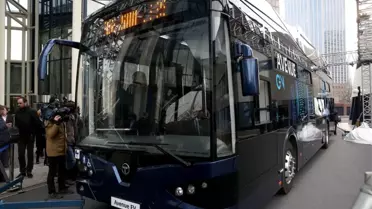 Milli Elektrikli Otobüsümüz Yola Çıktı
