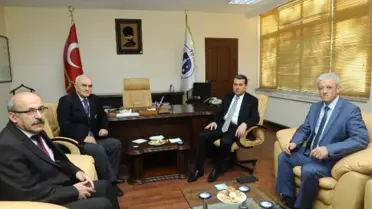 Vali Azmi Çelik'ten Defterdar Aydın'a Ziyaret