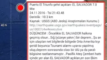 Kaliforniya Depremini 14 Gün Önceden Bildi