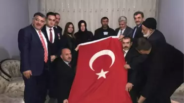 Şehit Karaca'nın Babaocağını Ziyaret Ettiler