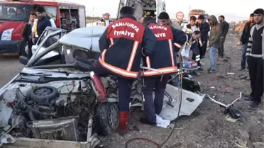 Siverek'te Feci Kaza: 1 Ölü, 1'i Ağır 4 Yaralı