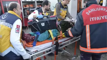Siverek'te Kamyon ile Otomobil Çarpıştı: 1 Ölü, 4 Yaralı
