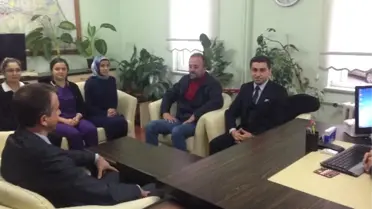 Sağlık Personellerinden Emniyet Müdürlüğü'ne Taziye Ziyareti