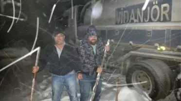 Uludağ'da Kar Altında 5 Saatlik Esaret
