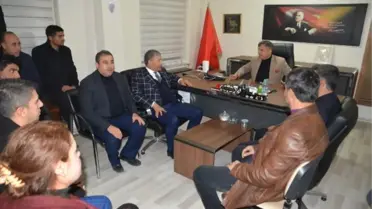 Başkan Pınarbaşı'dan Emniyet Teşkilatına Taziye Ziyareti