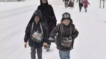 Giresun'da Bazı Okullar Kar Nedeniyle Tatil Edildi