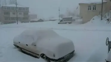 Ordu'da Tipide Mahsur Kalan 30 Araç Kurtarıldı