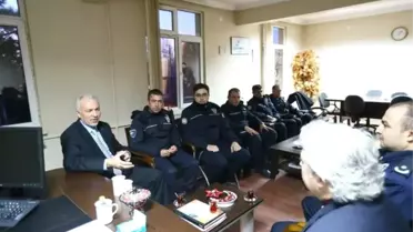 Başkan'dan 'Çevik Kuvvet'e Taziye Ziyareti