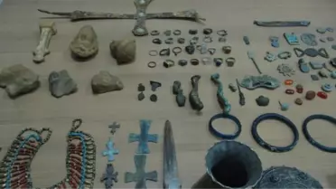 Çorum'da Tarihi Eser Operasyonu
