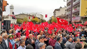 Tosya'da, 'Teröre Lanet' Mitingi