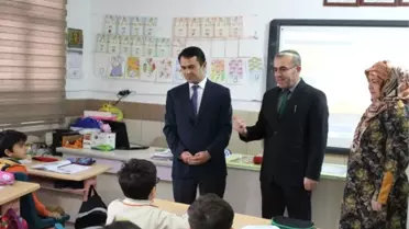 Vali Aktaş Mesaisine Okul Ziyareti ile Başladı