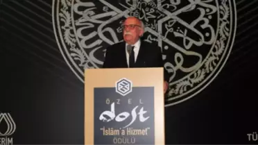 Bakan Avcı, 'Dost İslam'a Hizmet Ödülleri' Törenine Katıldı