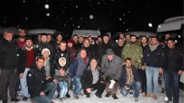 Bilecik'te Minibüsçülerden Teröre Lanet Konvoyu