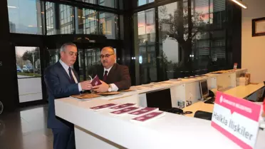 Eyüp Belediye Başkanı Remzi Aydın'dan Başkan Hasan Can'a Ziyaret