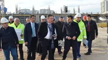 Gökçek, Eryaman Stadı İ·nşaatını İnceledi